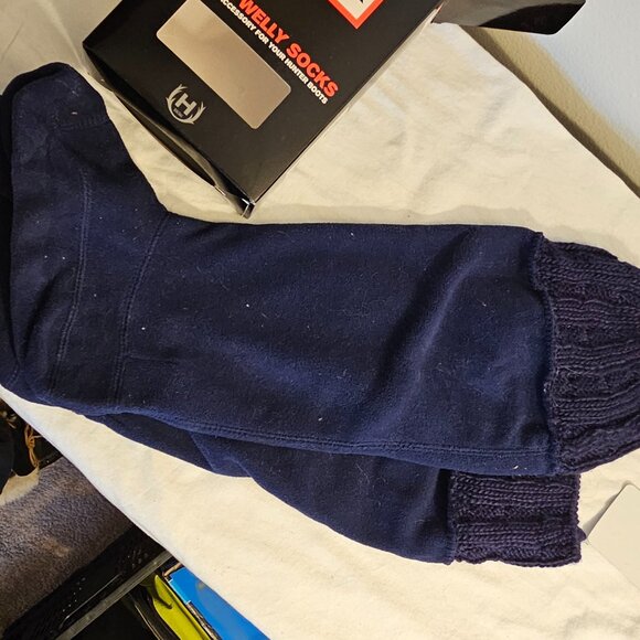Hunter Boot Liner Navy size 5-7 - Picture 4 of 5